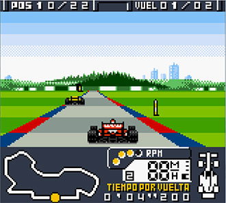 Pantallazo del juego online F-1 World Grand Prix (GBC)