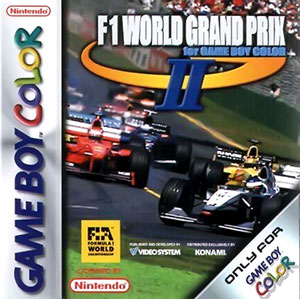 Carátula del juego F1 World Grand Prix II (GBC)