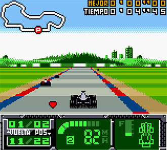 Pantallazo del juego online F1 World Grand Prix II (GBC)