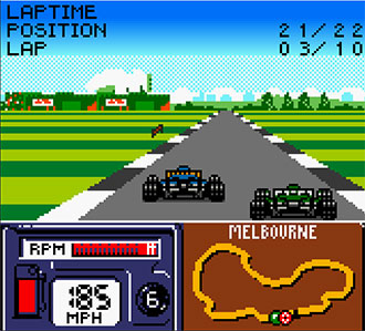 Pantallazo del juego online Formula One 2000 (GBC)