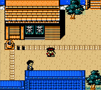 Pantallazo del juego online Ganbare Goemon Mononoke Sugoroku (GBC)