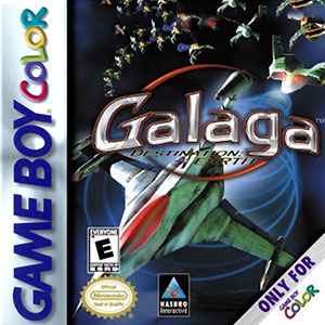 Juego online Galaga: Destination Earth (GBC)