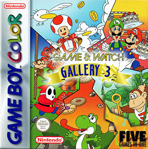 Carátula del juego Game & Watch Gallery 3 (GBC)