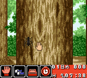 Pantallazo del juego online Get Mushi Club - Minna no Konchu Daizukan (GBC)