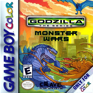 Carátula del juego Godzilla The Series - Monster Wars (GBC)