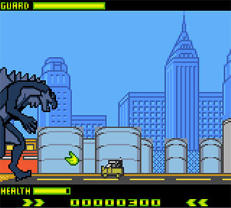 Pantallazo del juego online Godzilla The Series (GBC)