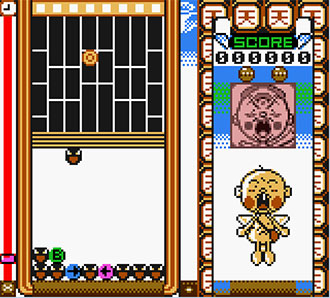 Pantallazo del juego online Hanasaka Tenshi Tentenkun no Beat Breaker (GBC)