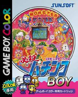 Carátula del juego Hissatsu Pachinko Boy CR Monster House (GBC)