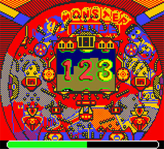 Pantallazo del juego online Hissatsu Pachinko Boy CR Monster House (GBC)