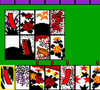 Pantallazo del juego online Honkaku Hanafuda GB (GBC)