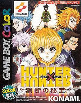 Carátula del juego Hunter X Hunter Kindan no Hihou (GBC)