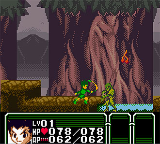 Pantallazo del juego online Hunter X Hunter Kindan no Hihou (GBC)