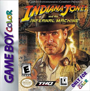 Carátula del juego Indiana Jones and the Infernal Machine (GB COLOR)