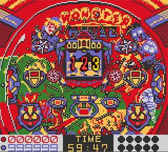 Pantallazo del juego online Itsudemo Pachinko GB CR Monster House (GBC)