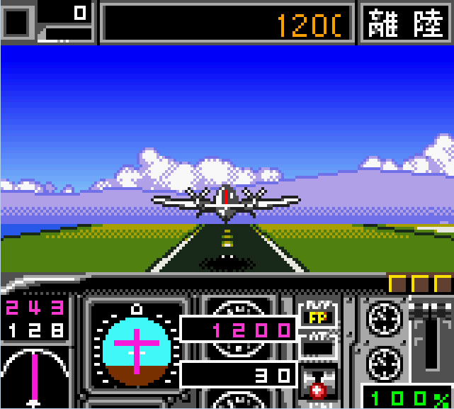 Pantallazo del juego online Jet de Go! Let's Go By Airliner (GBC)