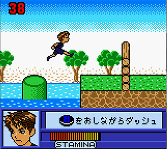 Pantallazo del juego online Kinniku Banzuke GB 2 Mokushi Semassuru Champion (GBC)