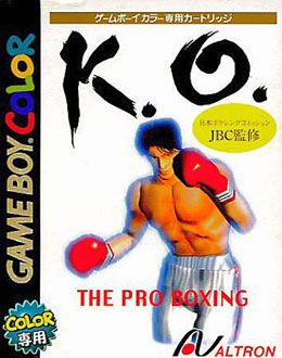 Carátula del juego K.O. - The Pro Boxing (GBC)