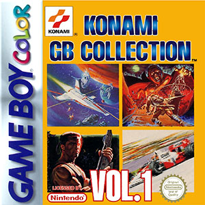 Carátula del juego Konami GB Collection Volume 1 (GBC)