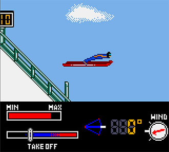 Pantallazo del juego online Konami Winter Games (GBC)