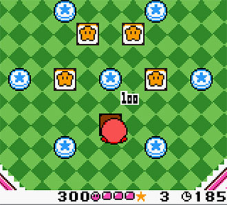 Pantallazo del juego online Koro Koro Kirby (GBC)