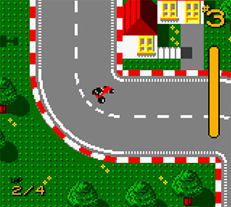 Pantallazo del juego online LEGO Stunt Rally (GBC)