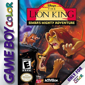 Juego online Disney's The Lion King: Simba's Mighty Adventure (GBC) Juego online Disney's The Lion King: Simba's Mighty Adventure (GBC)