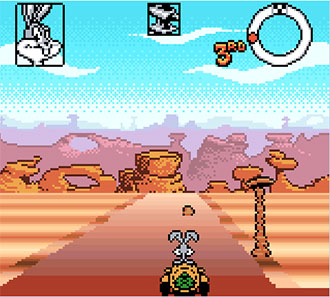 Pantallazo del juego online Looney Tunes Racing (GBC)