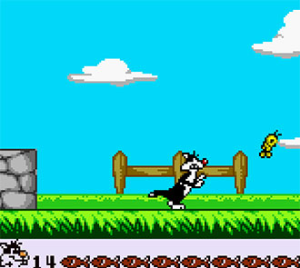 Pantallazo del juego online Looney Tunes Twouble! (GBC)