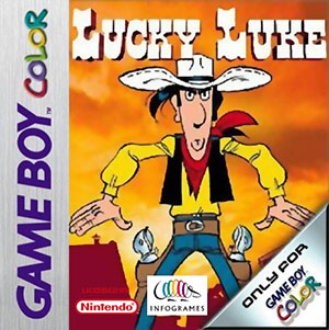 Carátula del juego Lucky Luke (GBC)