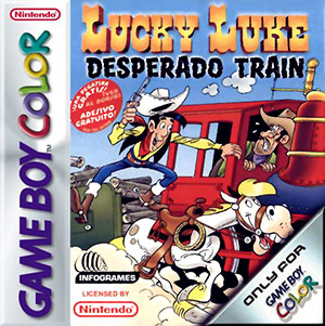 Carátula del juego Lucky Luke Desperado Train (GBC)