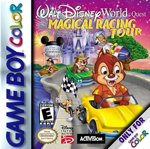 Carátula del juego Walt Disney World Quest Magical Racing Tour (GB COLOR)