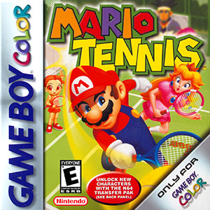 Carátula del juego Mario Tennis (GBC)