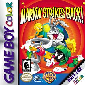 Carátula del juego Marvin Strikes Back! (GBC)