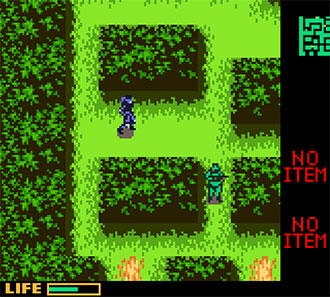 Pantallazo del juego online Metal Gear Solid (GBC)