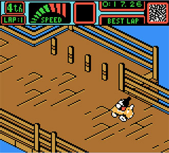 Pantallazo del juego online Mickey's Speedway USA (GBC)