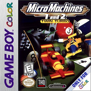 Carátula del juego Micro Machines 1 and 2 Twin Turbo (GBC)