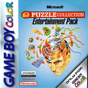 Carátula del juego Microsoft Puzzle Collection Entertainment Pack (GBC)