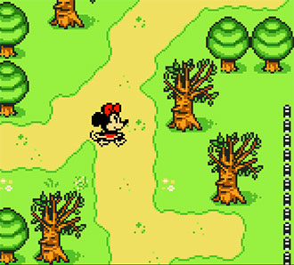 Pantallazo del juego online Minnie & Friends Yume no Kuni o Sagashite (GBC)