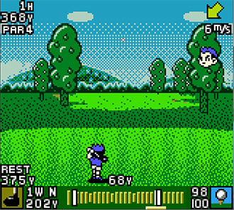 Pantallazo del juego online Mobile Golf (GBC)