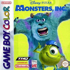 Carátula del juego Disney Pixar Monsters Inc (GBC)