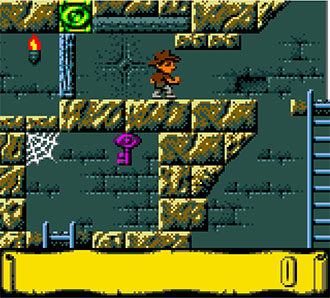 Pantallazo del juego online Montezuma's Return (GBC)