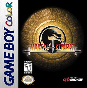 Carátula del juego Mortal Kombat 4 (GBC)