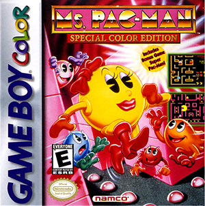 Carátula del juego Ms Pac-Man Special Color Edition (GBC)