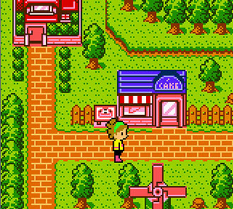 Pantallazo del juego online Nakayoshi Cooking Series 2 Oishii Pan Okusan (GBC)