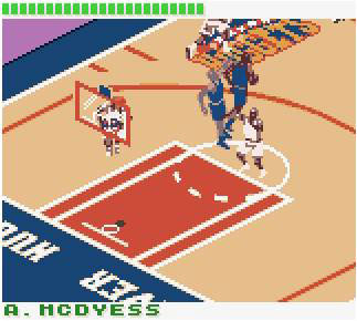 Pantallazo del juego online NBA 3 on 3 Featuring Kobe Bryant (GBC)