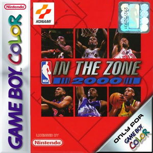 Carátula del juego NBA In the Zone 2000 (GBC)