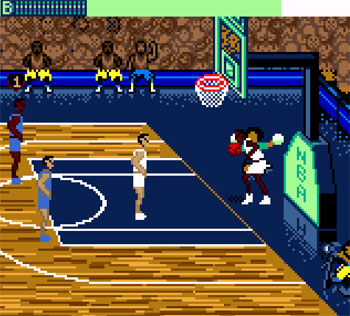 Pantallazo del juego online NBA Jam 99 (GBC)