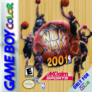 Carátula del juego NBA Jam 2001 (GBC)