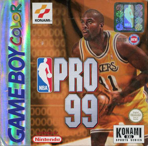 Carátula del juego NBA PRO 99 (GBC)