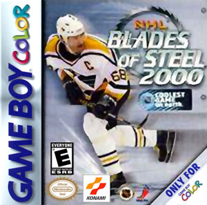 Carátula del juego NHL Blades of Steel 2000 (GBC)